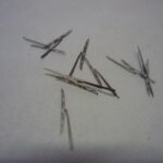 4 essuies glace chromés voiture 1/43°