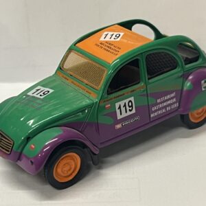 Citroen 2cv Rallye Cross sans boite eligor 1/43°