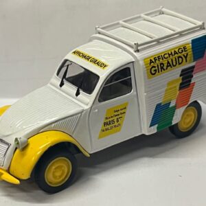 Citroen 2cv Giraudy sans boite Norev 1/43°
