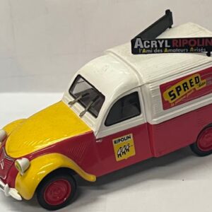 Citroen 2cv Ripolin sans boite norev 1/43°