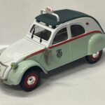 Citroen 2cv belge sans boite norev 1/43°