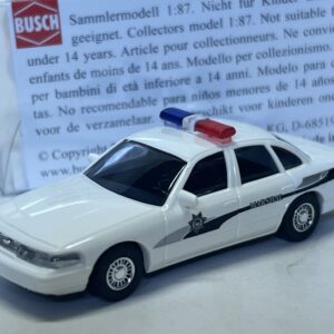 Ford Crown police Busch 1/87°