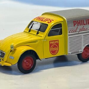 Citroen 2cv Philips sans boite norev 1/43°