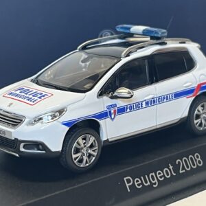 Peugeot 2008 Police Municipale Norev 1/43°