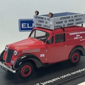 Renault Juvaquatre transport exceptionnel Eligor 1/43°