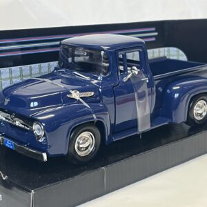 Ford F 100 1956 bleu Motormax 1/24°