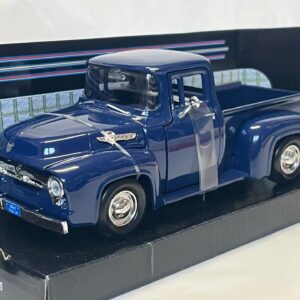 Ford F 100 1956 bleu Motormax 1/24°