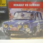 Maquette Renault 8 R8 Gordini Heller 1/24°