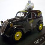 Simca 5 fourgonnette Michelin sans boite 1/43°