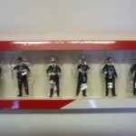 Figurines de 6 Gendarmes Alerte / Perfex 1/43°