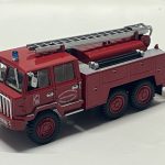 Camion Berliet - FF 6X6 Pompiers 1/43° sans boîte