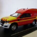 Ford Ranger BSE pompiers securite civile Alarme 1/43