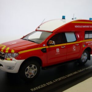 Ford Ranger VSAV 07 Ardeche pompiers Alarme 1/43