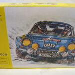 Maquette Alpine Renault A110 rallye Heller 1/24