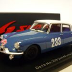 Citroën DS 19 second rallye Monté Carlo 1963 Spark 1/43