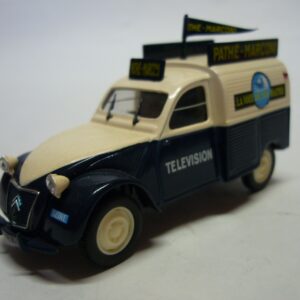 Citroën 2cv Pathe Marconi sans boîte Norev 1/43