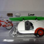 Caravane Teardrop avec accessoires Greenlight 1/24°