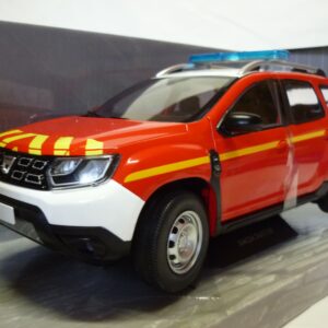 Dacia Duster pompiers SDIS Solido avec planche de décalques 1/18