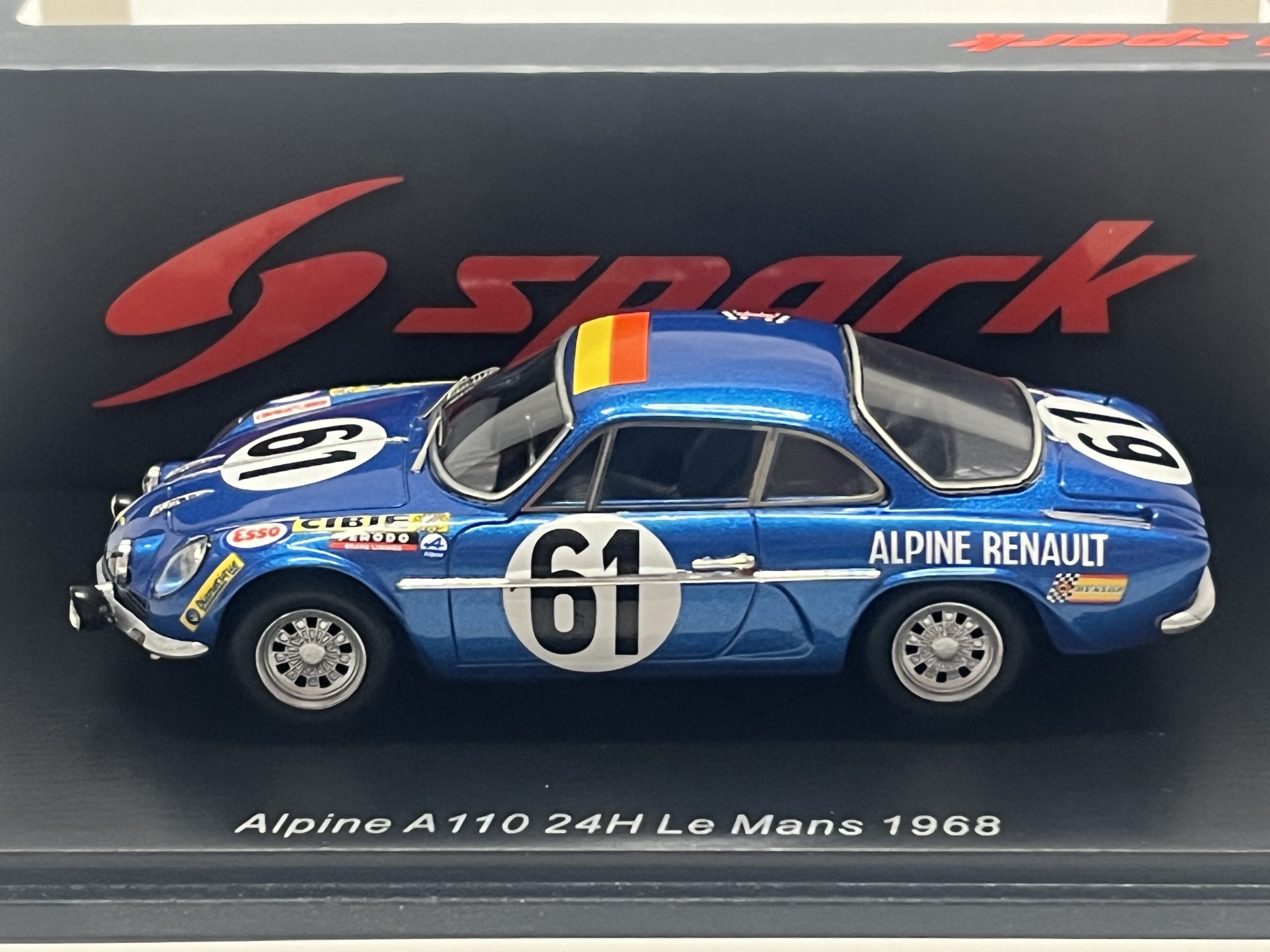 Alpine Renault A110 #61 Le Mans 1968 Spark 1/43 – Image 2