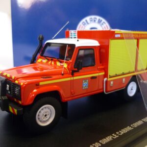Land Rover 130 BMPM GRIMP pompiers Alarme 1/43°