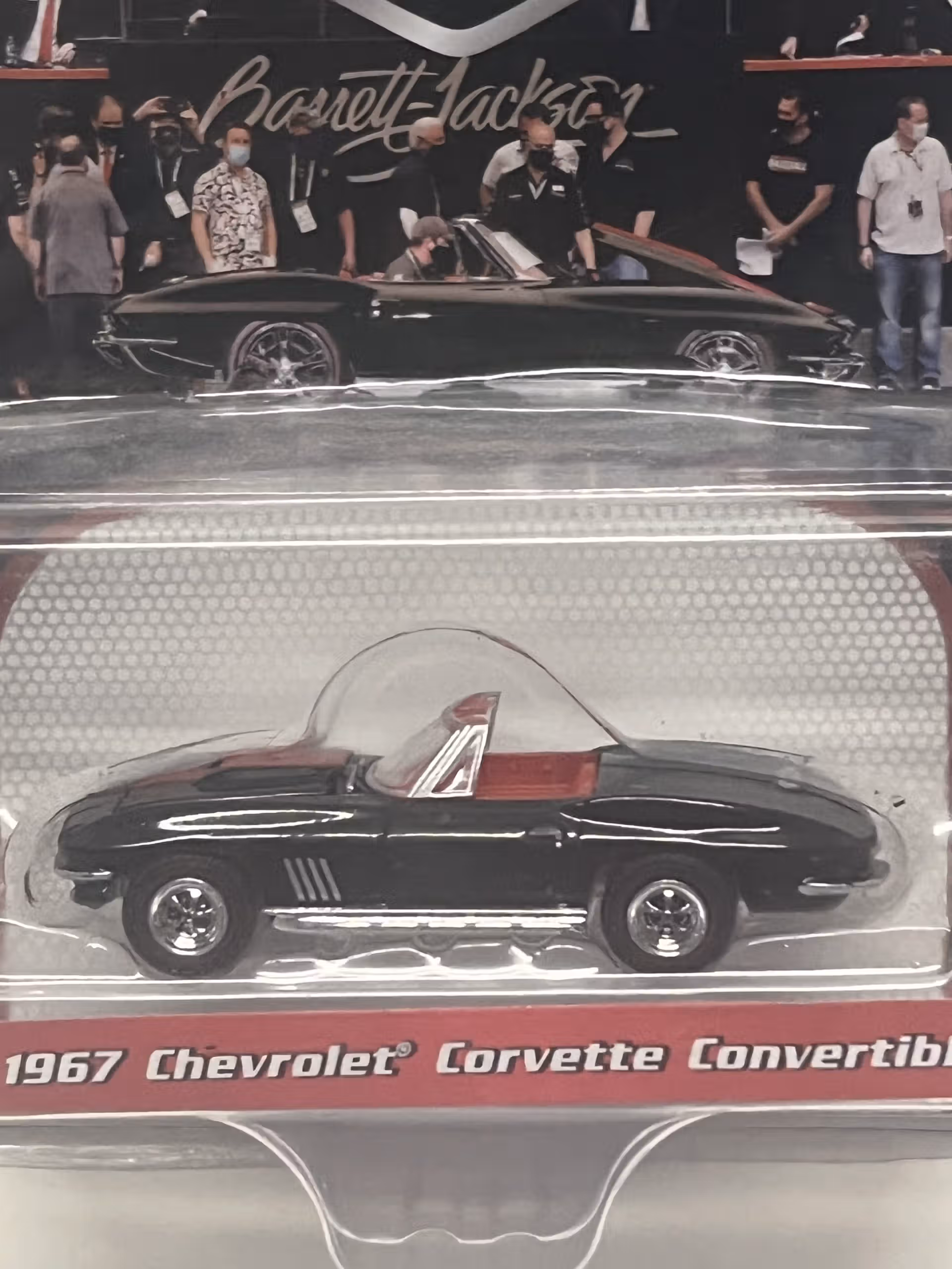 Chevrolet Corvette Stingray convertible 1967 Greenlight 1/64°