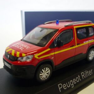 Peugeot Rifter pompiers secours médical Norev 1/43°