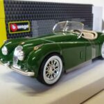 Jaguar XK cabriolet 1948 Burago 1/24°