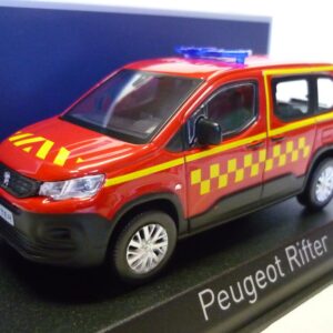 Peugeot Rifter pompiers Norev 1/43°