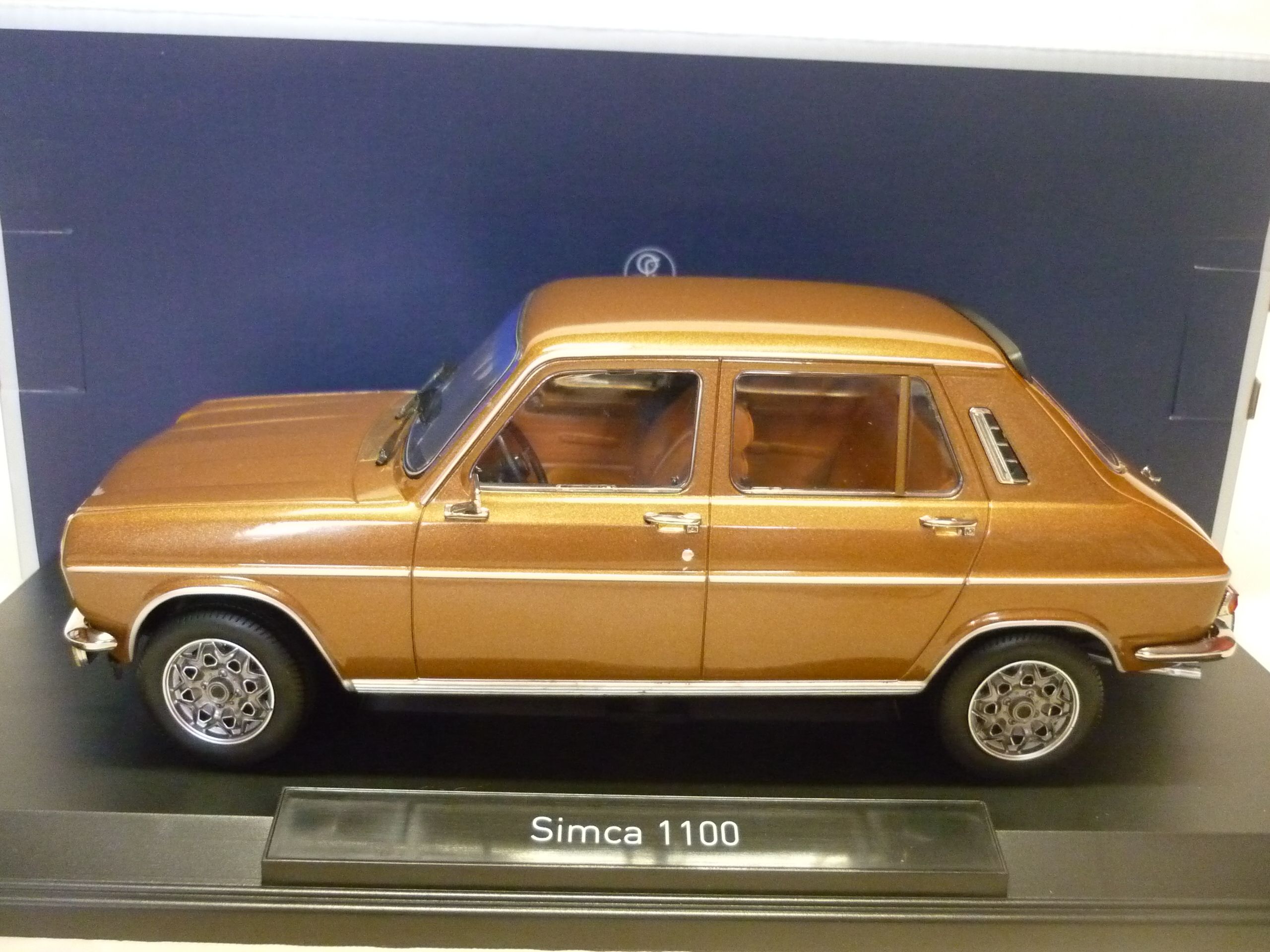 Voiture Miniature Simca 1100 TI 1974 Rouge Sumatra 1/18 - 185755 NOREV