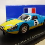 Porsche 904 GTS N°5 Vainqueur Rallye d'Elbeuf 1967 - 1/43° Spark