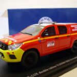 Toyota Hilux Pompiers VLSSSM SDIS 33 1/43° Alarme