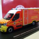 Renault Master 2019 TIB VSAV SDIS "25 - Doubs" pompiers Alerte 1/43°