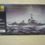 Maquette Marceau + Zerstorer Z31 Heller 1/400