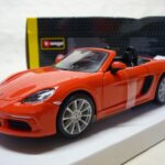 Porsche Boxster 718 Burago 1/24°
