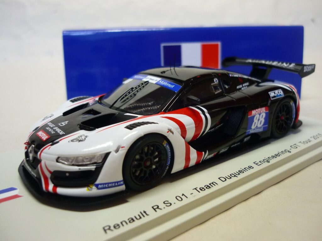 1:43 SPARK RENAULT Sport Rs01 #88 Gt Tour 2015 A.Barde E.Clement SF092