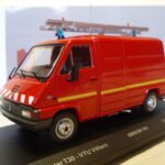 Renault Master T30 VTU pompiers avec planche de décalques 1/43° Odeon