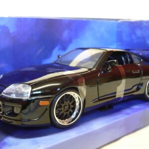 Toyota Supra noire 1995 Fast and Furious Jadatoys 1/24°