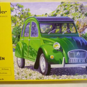 Maquette Citroën 2cv Heller 1/24