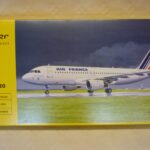 Maquette avion Airbus A320 AF Heller 1/125