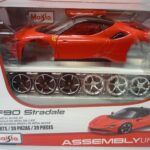 Ferrari SF90 Stradale en Kit Métal 1/24° Maisto