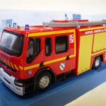 Camion Renault Premium FPT Pompiers Burago 1/50°