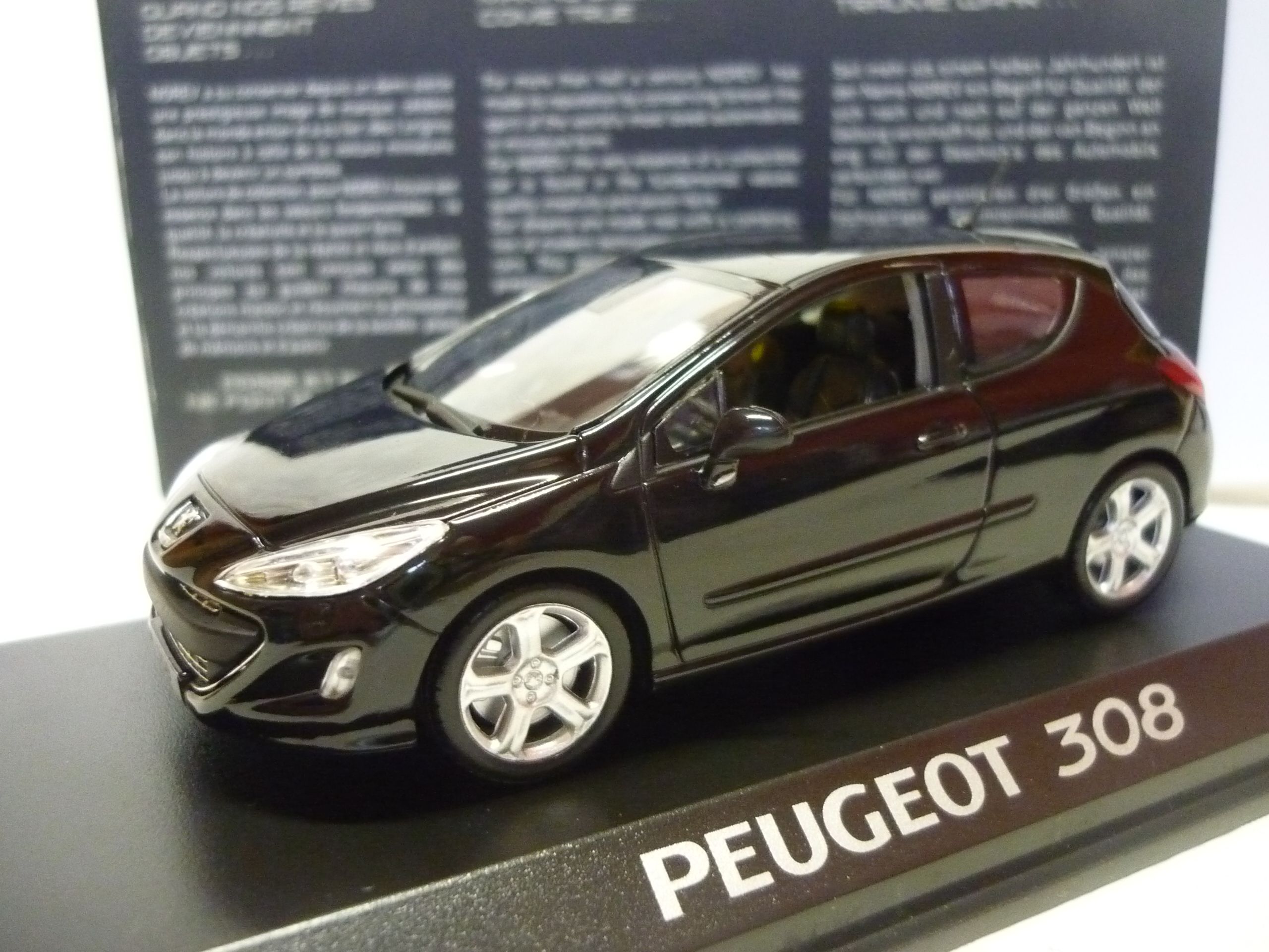 Peugeot 308 3 portes Norev 1/43