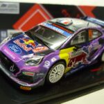 Ford Puma WRC - N°19 Loeb/Galmiche 1er Monte-Carlo 2022 - Ixo 1/43