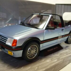 Peugeot 205 CTi 1989 bleu Solido 1/18