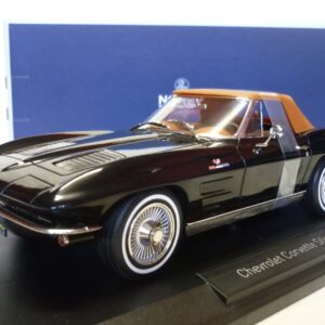 Chevrolet Corvette coupé Stingray cabriolet 1963 Norev 1/18