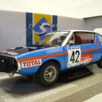 Renault 17 TL - Abidjan/Nice - 1973 Solido 1/18