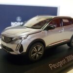 Peugeot 3008 GT 2021 gris Norev 1/43°