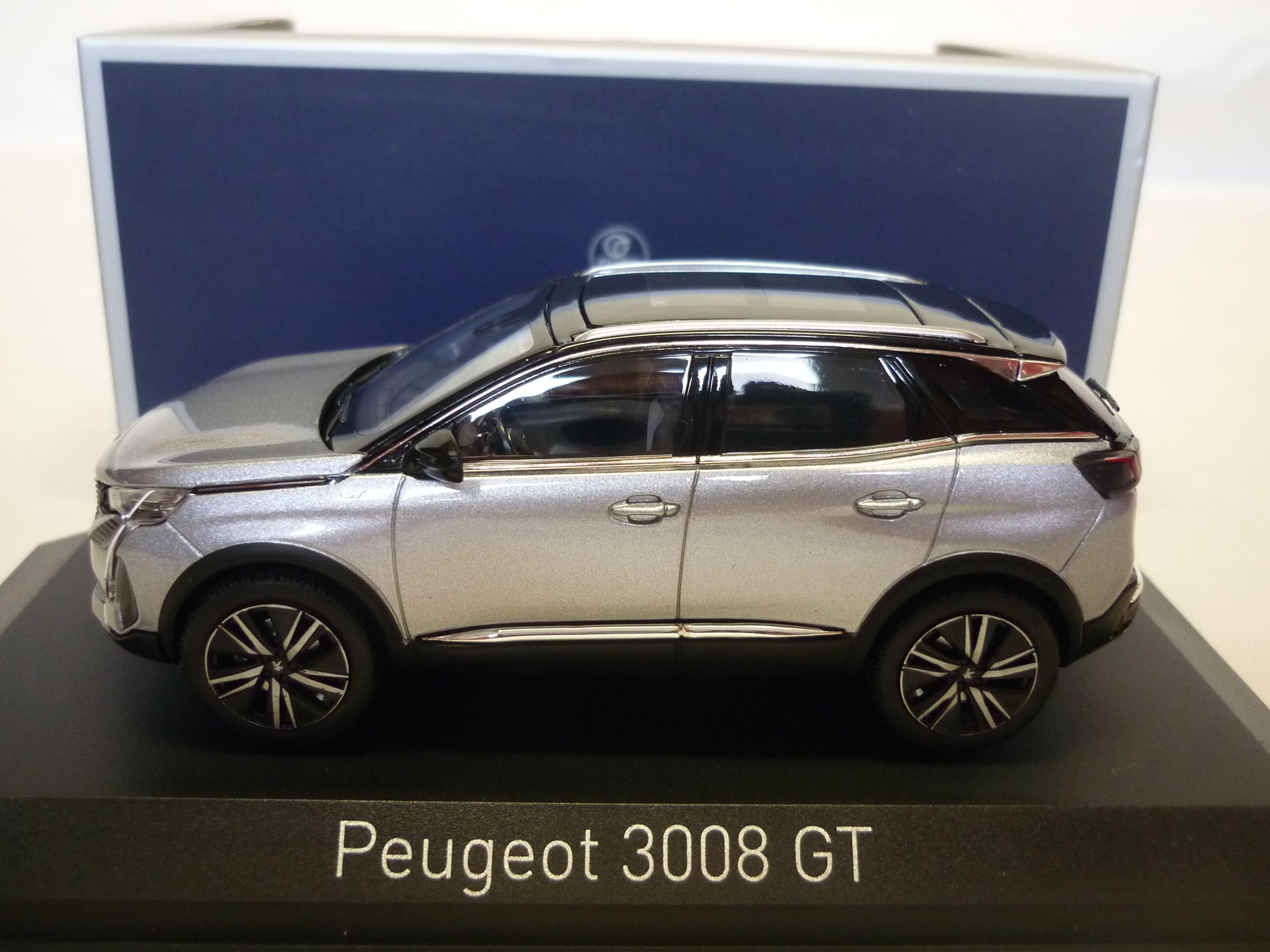 Peugeot 3008 GT 2021 gris Norev 1/43°