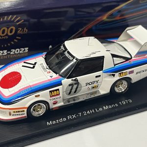Mazda RX-7 N°77 Le Mans 1979 Spark 1/43°