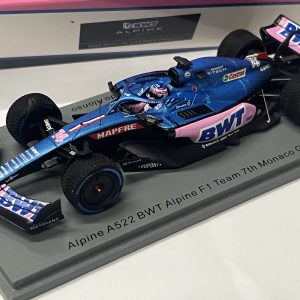 Alpine A522 Alpine F1 - Alonso 7èmeGP Monaco 2022 Spark 1/43°